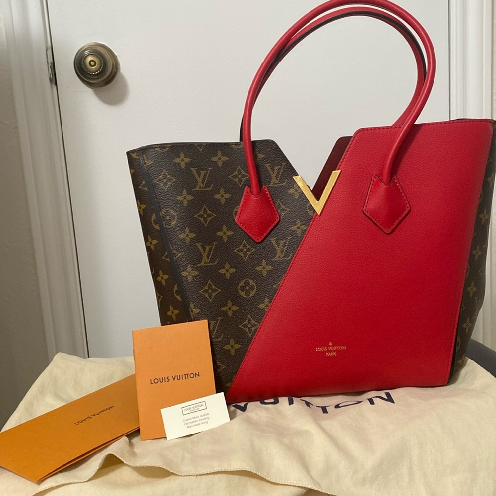 Louis Vuitton Kimono MM Monogram Leather Tote Bag